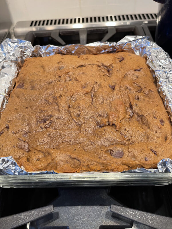 Pumpkin &amp; Chocolate Chip Brownies